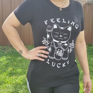 Forever 21 "Feeling Lucky" top